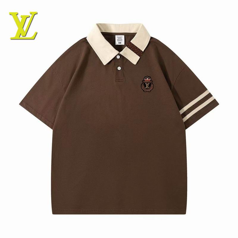 Louis Vuitton POLO shirts men-LV11638